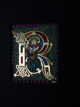 Illuminated letter R